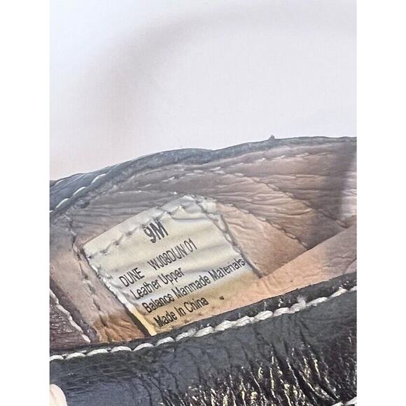 J-41 Jeep Womens 9M Sandals Black Leather Adventure Dune Hiking Rubber Traction - Picture 7 of 7